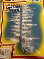 The Christian Children&rsquo;s Songbook *sheet music *piano *vocals *guitar *101 songs