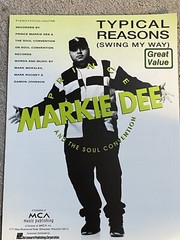 1992 TYPICAL REASONS (Swing My Way) Sheet Music PRINCE MARKIE DEE by Morales