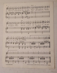 British Sheet Music Eddie Cochran « Summertime Blues » ©1958