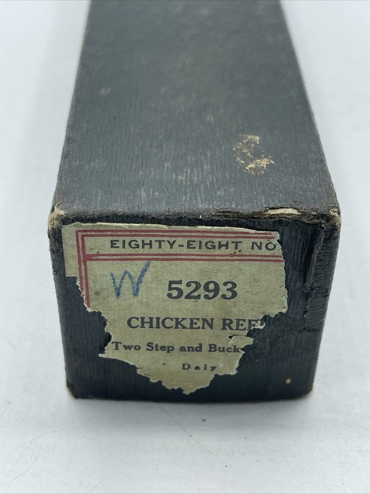 Master Record Standard 88 Note Roll 5293 Two Step And Buck Player Piano