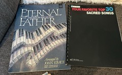 VTG Organ Gospel Sheet Music Book Lot. 9 books 1964-1990.