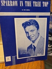 Sparrow In the Tree Top Bob Merrill Guy Mitchell Sheet Music 1951 SM1