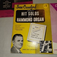 Hammond Organ Music Lot 5 Music Books Coleman Crawford Mills Harms Sacred Songs