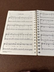 Fresh Sounds Companion Volume to Sound of Living Waters 1976 Spiral Bound Hymnal