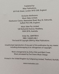 Coldplay Live 2003 Songs Arranged For Voice, Includes Lyrics & Chord Symbols