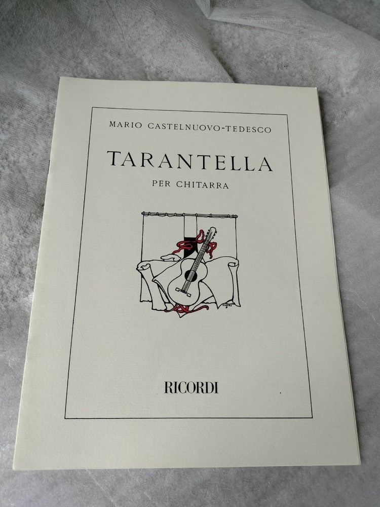 Mario C. Tedesco, Tarantella, Classical Guitar Sheet Music