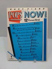 Easy Piano Pops Now Sheet Music Song Book Book 3 1980s Pop Rock M33