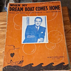 M. Witmark & Sons When My Dream Boat Comes Home Sheet Music Piano Ballad Solo