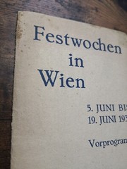 1932 Austria Vienna Festival Programme Music Orchestra Haydn Booklet Brochure