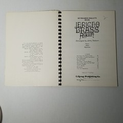 1976 JERICHO BRASS AGAIN – 3 Music Books – Full Instrumentation – USA Medley