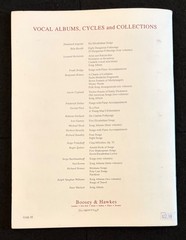 Ned Rorem Poems of Love and the Rain Low Voice Mezzo-Soprano Piano Song Cycle