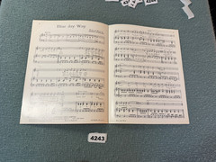 BEATLES SHEET MUSIC -BLUE JAY WAY-NORTHERN UK. 4243