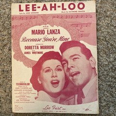 Vintage Sheet Music For Piano: MGM Pic.(7) Columbia Pic.(2) 20th Century-Fox (4)
