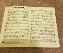 1952 EARLY AUTUMN Fox Trot Larry Clinton Sheet Music Ralph Burns Multiple Parts