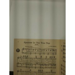 Sparrow in the Treetop. by Bob Merrill Sheet Music 1951