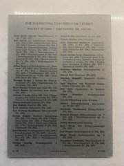 PHILHARMONIA Pocket Scores WEBERN Symphonie Op. 21 No. 368 Austria