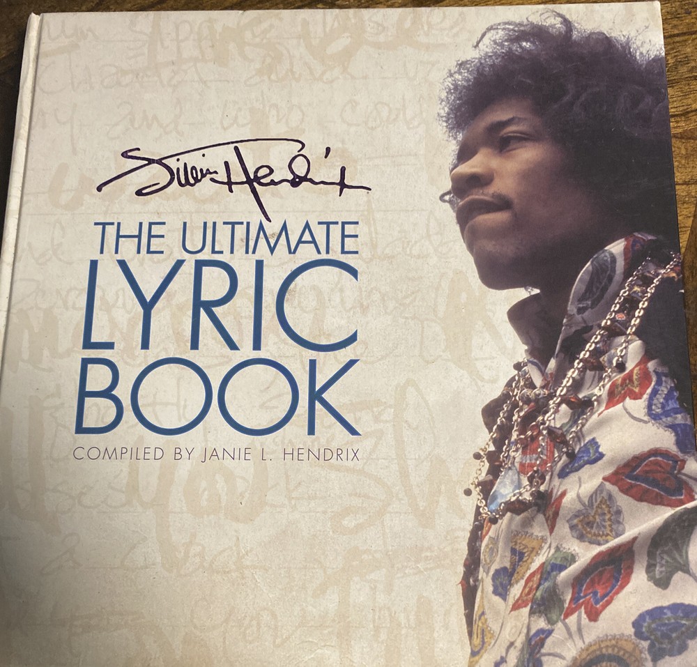 Jimi Hendrix The Ultimate Lyric Book..Coffee Table Book Size