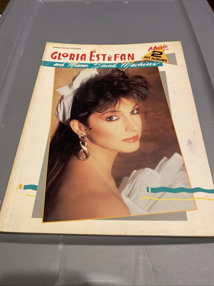 Gloria Estefan Songbook, Piano/Vocal/Chords Music From 2 Hit Albums 1987