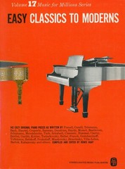 142 Easy Classics to Moderns Music For Millions Vol 17 Songbook Piano Denes Agay