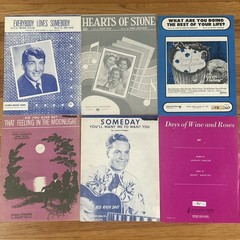 Lot of 57 Vintage Sheet Music 1940-70s Movie Themes Songs Broadway Lucille Ball