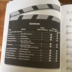Alfred Alto Saxophone Easy Popular Movie Instrumental Solos Level 1 Book & CD