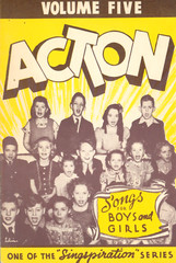 Action Vol 5 Gospel Songs for Boys and Girls Songbook 1957 Smith Singspiration