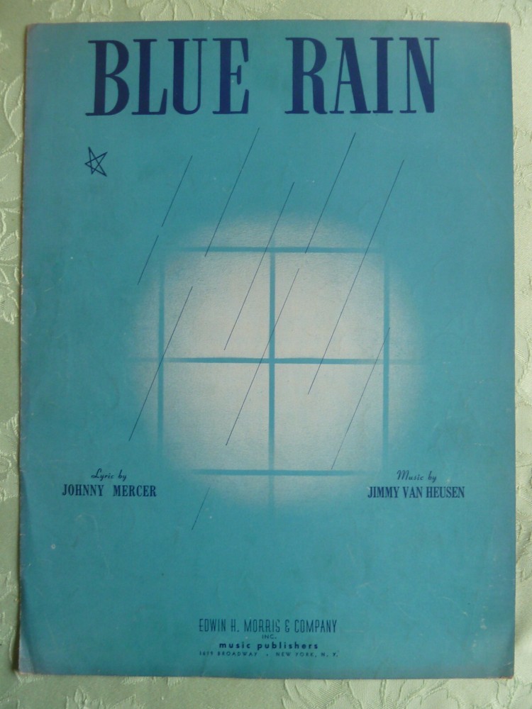 BLUE RAIN 1939 Mercer Van Heusen