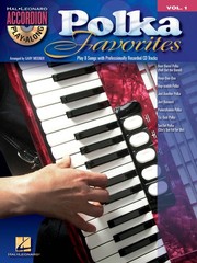 Polka Favorites Accordion Play-Along Vol 1 Sheet Music 8 Songs Book CD Pack