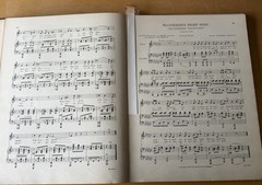 Antique Franz Schubert Fifty Songs Low Voice 1903 Ditson Gilt Pages HC