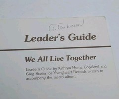 We All Live Together Rhythm & Movement Leader Guides Vol. 1-4 Greg & Steve