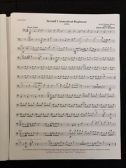 Second Connecticut Regiment Concert Band Complete Set Score Parts CD Reeves