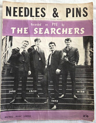 Vtg Original The Searchers Needles & Pins 1963 Metric Sheet Music London