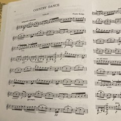 Violin & Piano Four Short Pieces, Frank Bridge, Hungarian Dance, Brahms