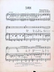 San Sheet Music George Olsen Lindsay McPhail Walter Michels Oriental Fox Trot