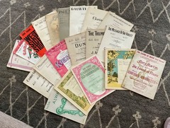 Lot of 20 Vintage Sheet Music Secular, Show Tunes, and more, piano and vocal