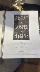 Great Gospel Hymns Lillenas Accompanist Edition Spiral Music Book