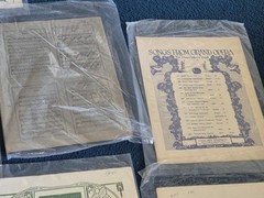 10 Vintage Antique Sheet Music Romantic Love War Songs variety LOT