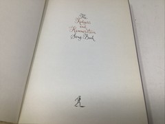 Rogers & Hammerstein Song Book Vintage 1968 Illustr. Hardcover/DJ