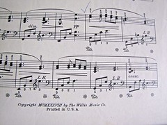 Nightfall – by N Louise Wright – 1938 Sheet Music – Piano Solo