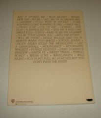 Original Van Morrison Anthology SONGBOOK 144 Pages