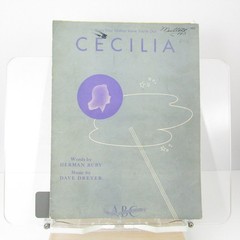 Cecilia Sheet Music 1925 Herman Ruby Dave Dreyer P/V/G A.B.C. Piano Guitar