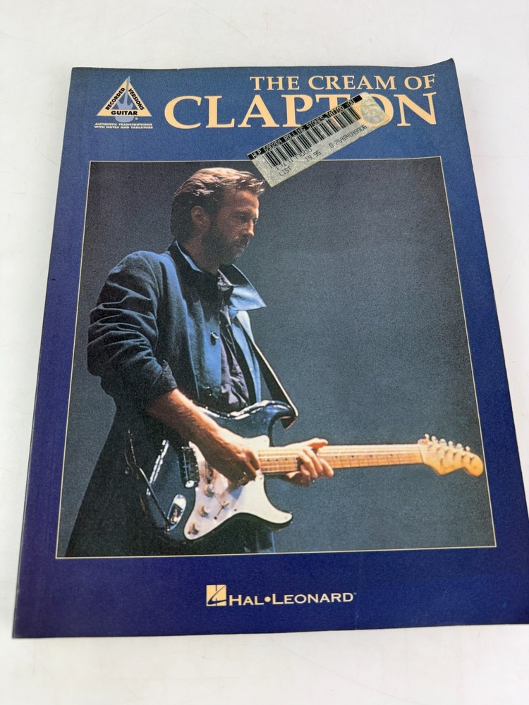 THE CREAM OF CLAPTON Recorded Versions Guitar Tab Hal Leonard