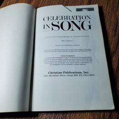 Celebration in Song Vocal Selections Songbook Christian Pub 1983