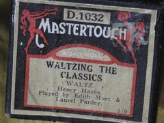 *Antique Player Piano Roll – Music Roll – “Waltzing The Classics” Waltz – SALE!!
