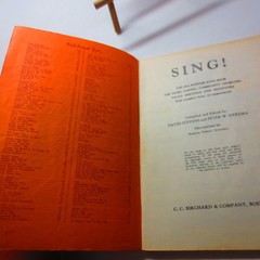 Sing! C.C. Birchard & Co Vintage Paperback Songbook