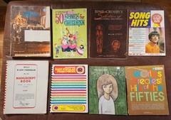Lot Of 57 Music Books Sheet Music 1904-1983 Various Artists Genres See Photos