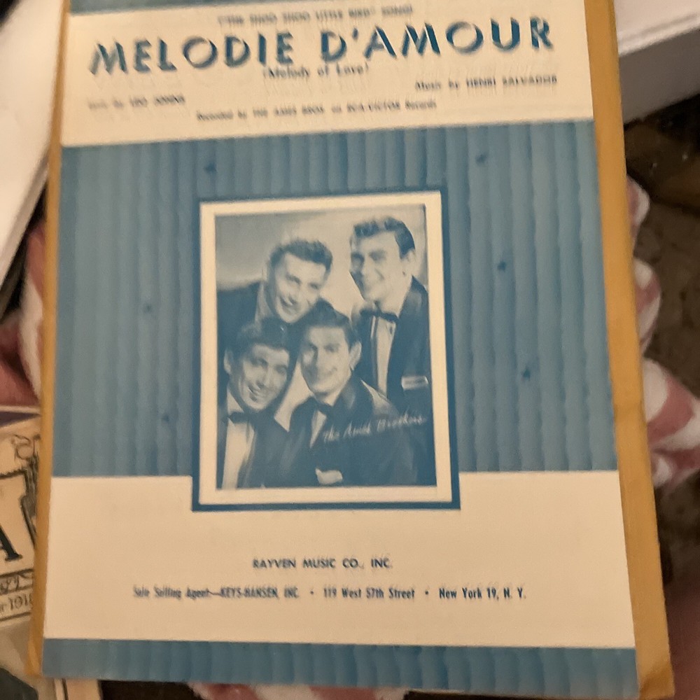 Vintage Sheet Music Pick One For 1930s-1990s Various Genres Good Condition