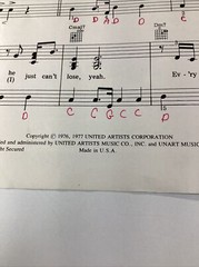Rocky Theme 1976 Sheet Music Gonna Fly Now Original 1st Ed