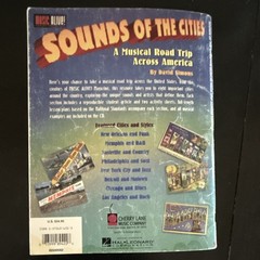 Cherry Lane Music Sounds of the Cities Song Book & CD Funk R&B Country Jazz Soul