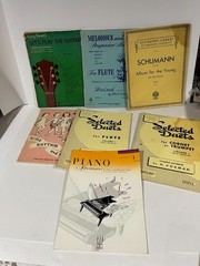Vintage Piano Guitar Trumpet Lot Songbooks Sheet Music Lot of 17